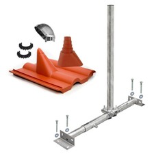 Dachsparrenmasthalter SAT Dach Sparrenhalter Dachsparrenhalter Frankfurter Set