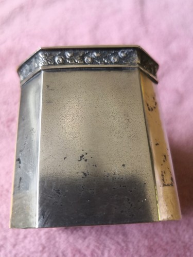 Antike 875 silberdose - antike,