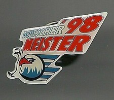 Eishockey PinDEUTSCHER MEISTER 1998 Adler Mannheim   193    DEL