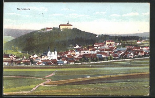 Nepomuk panoramablick auf den - panoramablick,