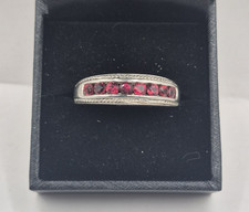 Tansania-Rubin-Herren-Silberri