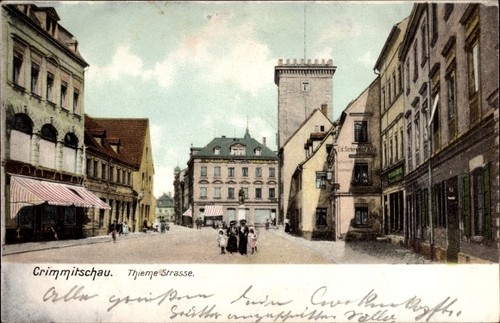 Crimmitschau sachsen - ak, in