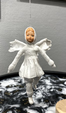 Watte Christbaumschmuck 060 - Handarbeit, Weihnachtsschmuck, Wattepuppe, Vintage