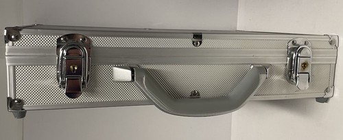 Alu münzkoffer silber leer - alu-münzkoffer,