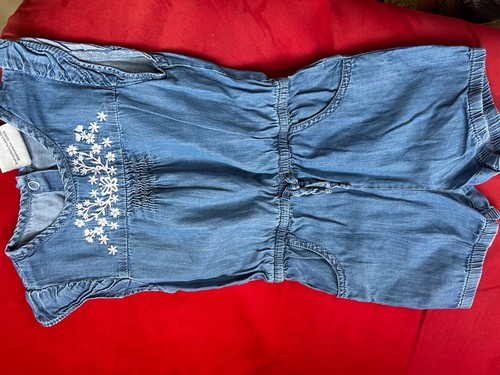 Baby jeans jumpsuit topo - baby, gr.86