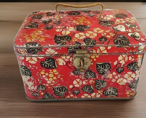 Art deco blechdose mit - deco,