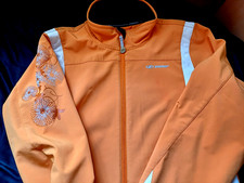 Soft Shell Jacke Ziener 42 orange Fahrradjacke Sportjacke Damen