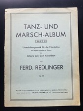 Tanz- und Marsch-Album. Band II. Mandoline, Fred Redlinger