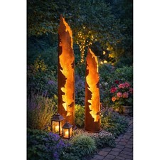 Dekosäule Rostsäule