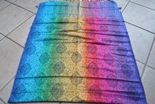 Damen Schal Halstuch Tuch bunt orientalisch mit Fransen