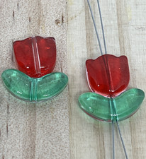 Blume Blumen Tulpe Glas Perlen