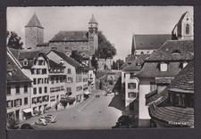 Ansichtskarte Rapperswil Schweiz Auto Automobil Oldtimer