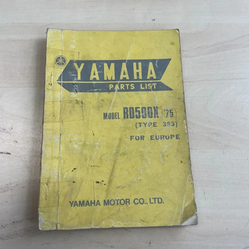 Yamaha rd500x teile katalog - yamaha,
