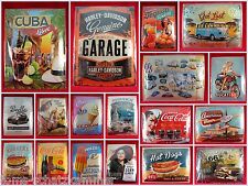 Blechschild verschiedene