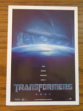 Filmplakatkarte / moviepostercard cinema  Transformers