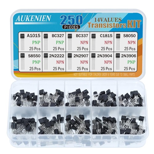 Transistoren set 250pcs npn - transistoren,