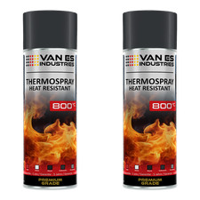 Ofenlack 800 anthrazit 2x - 800°c,
