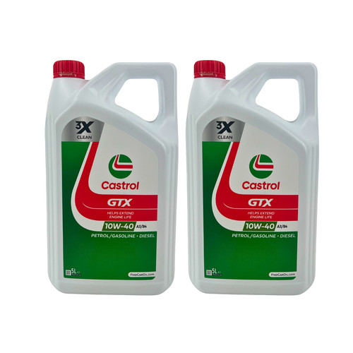 Castrol gtx ultraclean 10w - castrol,