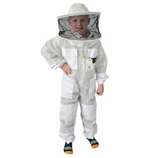 Kinder Imkerschutzanzug KIDS-Full-Air mit integrierten Schleier Größe S-XXL