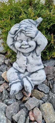 Steinfigur troll gartenfigur - steinfigur,