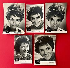 5 x DDR Schauspieler AK um 1965 Margit Schaumäker 2x mit Autogramm ( 144275