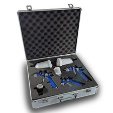 Bituxx HVLP Lackierpistolen Set Farbspritzpistolen Druckluftpistolen Lackpistole