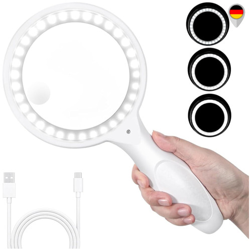 Led lupe 30x - lupe, usb