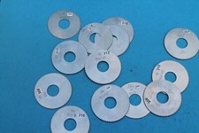 Metall-Kreissägeblatt  SS / HSS 40 x 0,7 bis 50 x 3,5 Aufnahme 16 mm