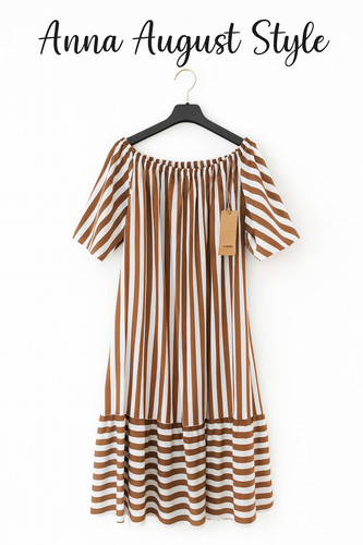 Sommerkleid damen gestreift - ,