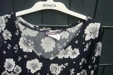 Neue Tunika von Yessica Gr. L/44/46, weite 3/4 Ärmel, 100% Viskose