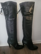 Overknee Nappaleder Stiefel