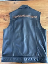 Motorrad Leder Weste von