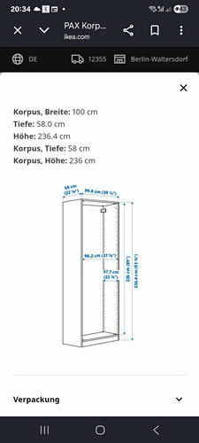 Ikea pax kleiderschrank - ikea, korpus