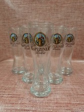 Kapuziner Weißbier 6x Glas 0,3 l Bierglas Weizen Bierstadt Kulmbach