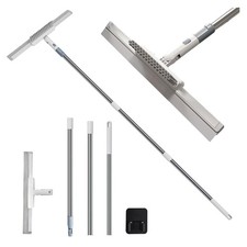 Duschabzieher Edelstahl 124cm