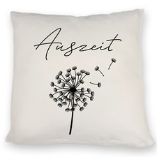 Pusteblume Kissen mit Spruch