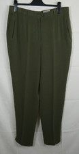 Damen MARCONA DESIGN EXCLUSIV Elegante Hose Grün mit Gummizug Größe 46 TOP!