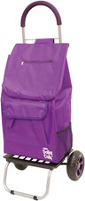 Purple Foldable Trolley Dolly