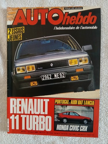 Auto hebdo 411 3 1984 - nr.,