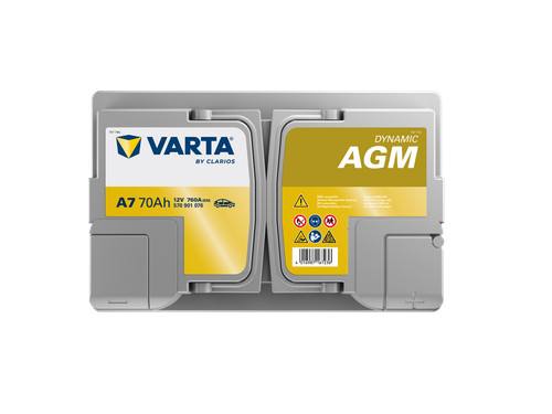 Varta silver dynamic - silver, agm