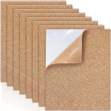 Korkplatten selbstklebend 8