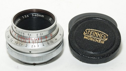 Steinheil cassaron - steinheil, 3,5/40