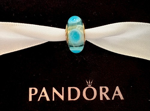 Orig pandora 585 gold murano - pandora, 585/gold,