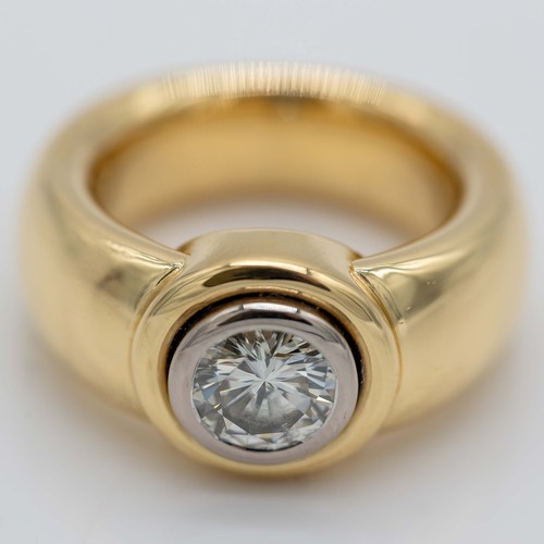 Ring 750 18k gelbgold - ring, 750/18k