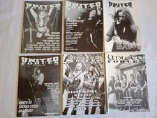 HEAVY METAL FANZINE SAMMLUNG HEAVY LOAD MANILLA ROAD MANOWAR  CIRITH UNGOL OMEN