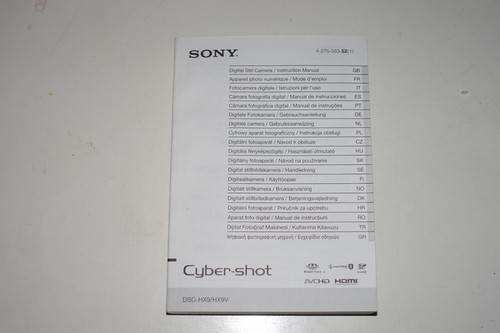 Sony dsc hx9 - sony, dsc-hx9/hx9v