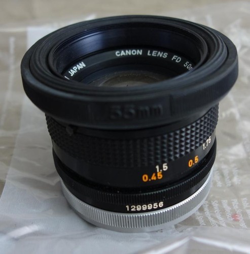 Objektiv canon lens mm - 50,