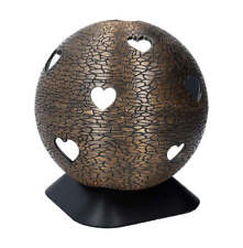 Urne mit Herzen, kugelförmige Schmuckurne