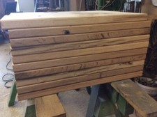 Fensterbank aus gesägtem historischen Eichenholz auf Maß !