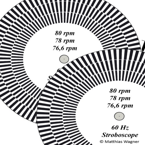 Stroboscope disc for